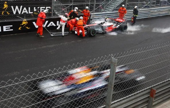 2008F1赛车德国站比赛精彩瞬间回放